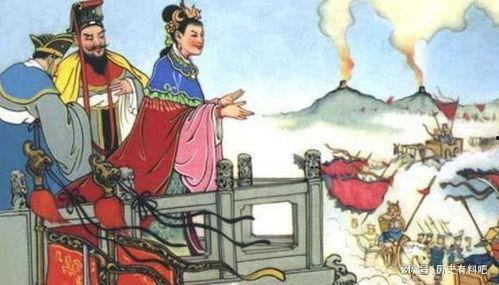 烽火戏诸侯图片,诸侯争霸的史诗画卷